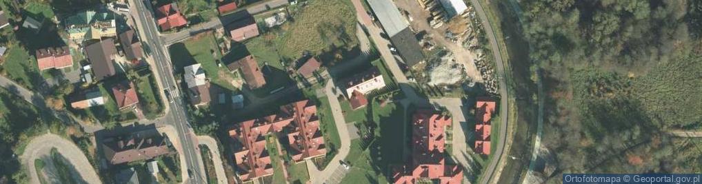 Zdjęcie satelitarne PHU Eland Byjoś Andrzej