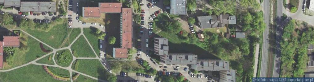 Zdjęcie satelitarne PHU Emkwadrat