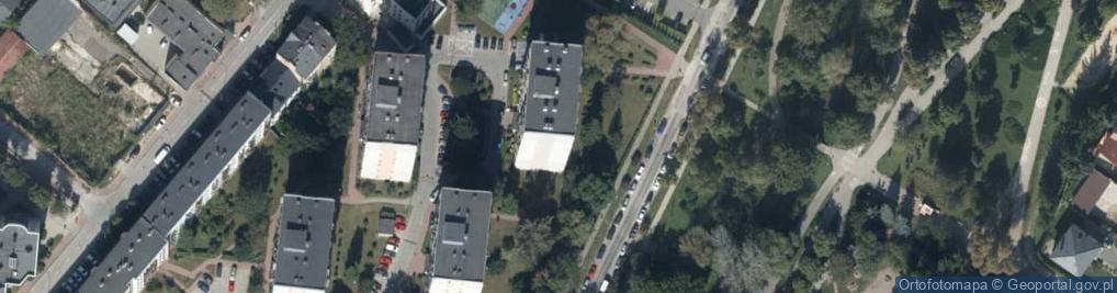 Zdjęcie satelitarne PHU Fach-Man