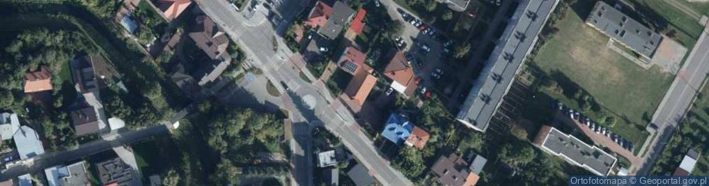 Zdjęcie satelitarne PHU "Global" Piotr Łukasiak