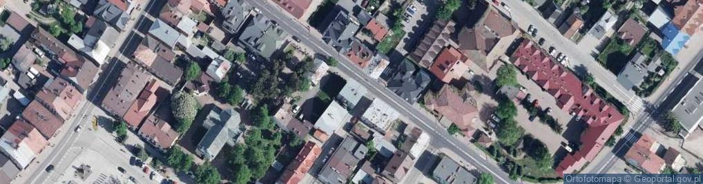 Zdjęcie satelitarne PHU Grafit Mosak Mariusz