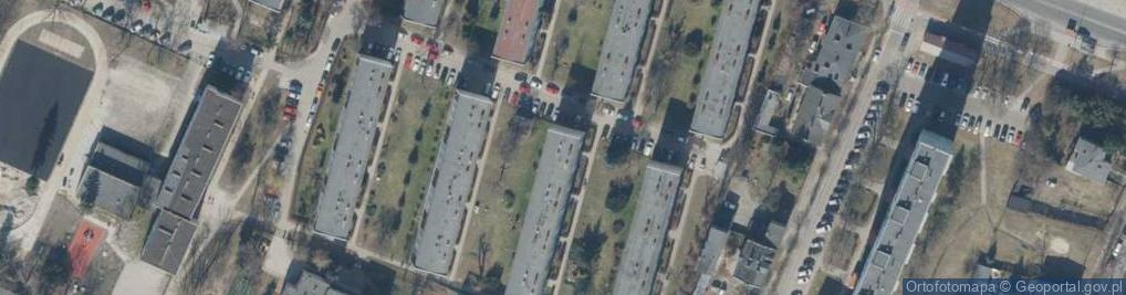 Zdjęcie satelitarne PHU Grandel