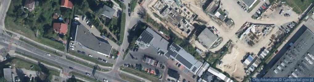 Zdjęcie satelitarne PHU Hanesco