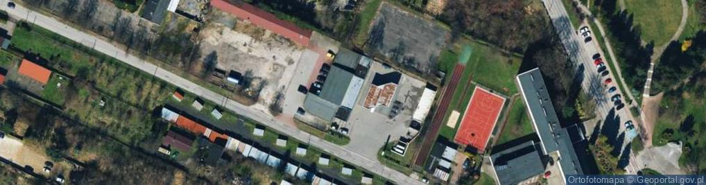 Zdjęcie satelitarne PHU J O K O w Likwidacji
