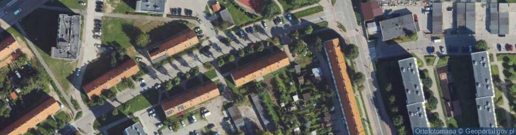 Zdjęcie satelitarne PHU Kamko