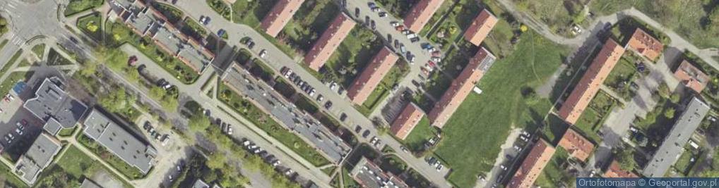 Zdjęcie satelitarne PHU Monter Nowak Zbigniew Nowak Kinga