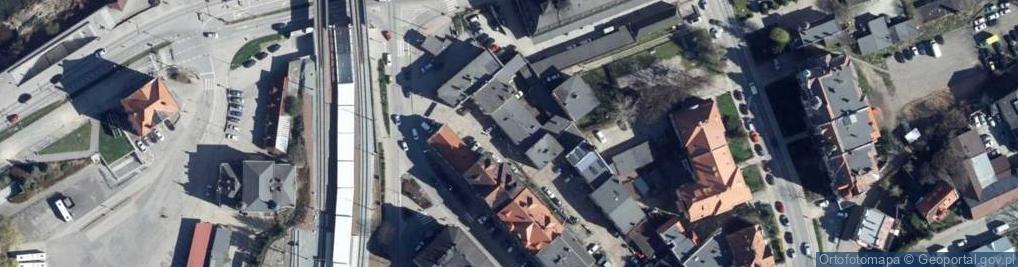Zdjęcie satelitarne PHU "Nomika" Nowak Zbigniew