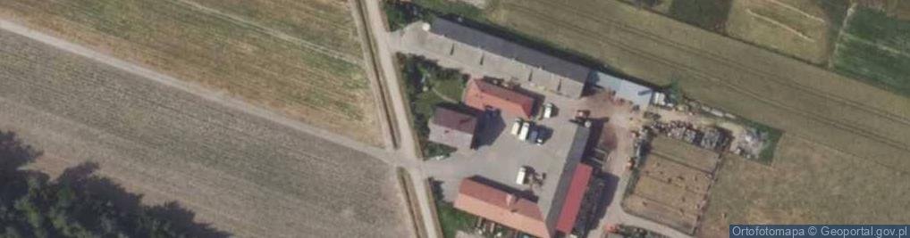 Zdjęcie satelitarne PHU Romex Jadwiga Górska