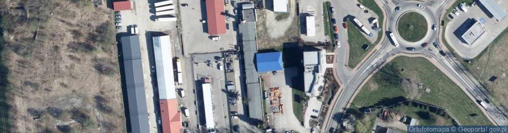 Zdjęcie satelitarne PHU San-Tech Aleksandra Lis