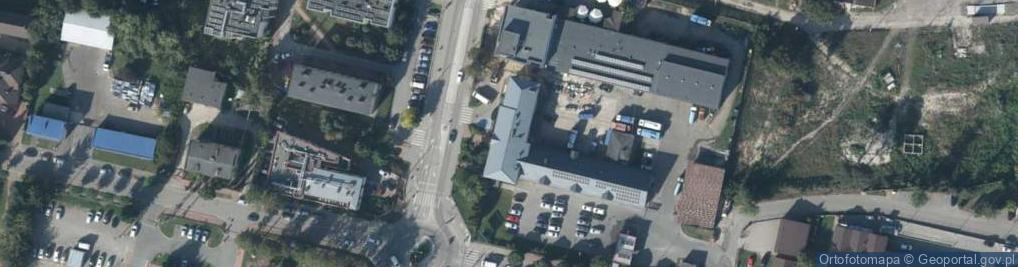 Zdjęcie satelitarne PHU Sanex Kazimierz Stefaniak Maria Jolanta Wiencek Stefaniak
