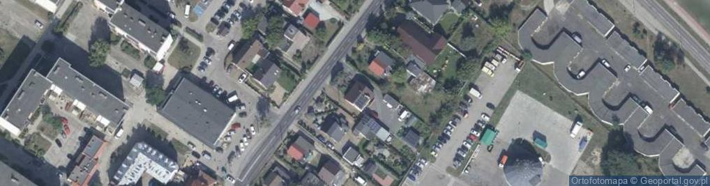 Zdjęcie satelitarne PHU Santech Maciej Urbaniak