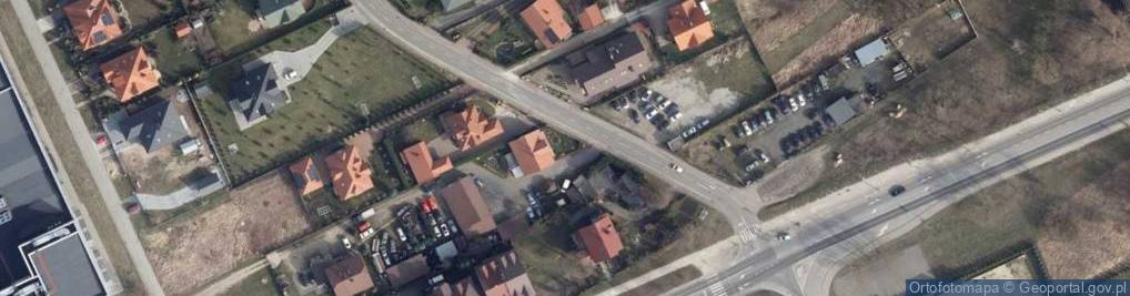 Zdjęcie satelitarne PHU Stasiak