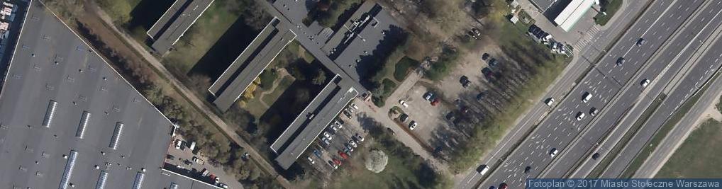 Zdjęcie satelitarne PIAP Przemysłowy Instytut Automatyki i Pomiarów