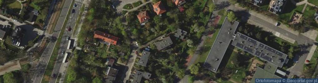 Zdjęcie satelitarne Piasecka-Pluta D., Wrocław