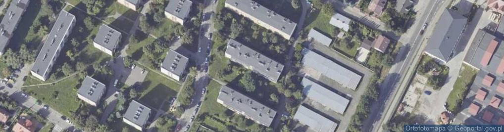 Zdjęcie satelitarne Piąta Góra