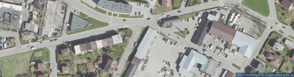 Zdjęcie satelitarne Piekarnia Bocoń Kulig Iwona Nika Maria