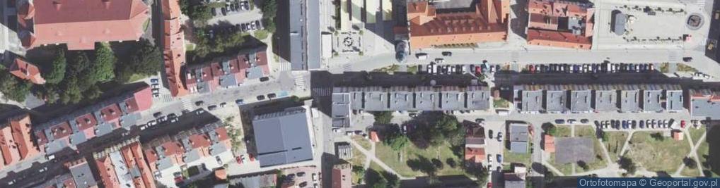 Zdjęcie satelitarne Piekarnia - Cukiernia Barbara i Jacek Sroka Barbara Sroka