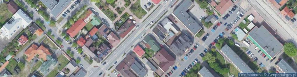 Zdjęcie satelitarne Piekarnia L Szeliga A Nercz M Żarłak