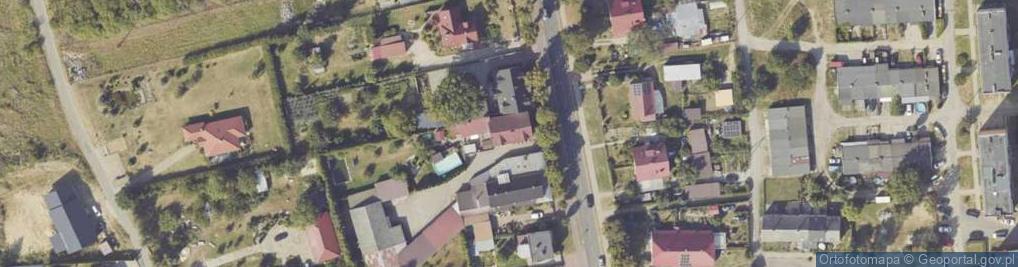 Zdjęcie satelitarne Piekarnia Wawrów Andrzej Kopański, Romuald Kopański, Krzysztof Kopański