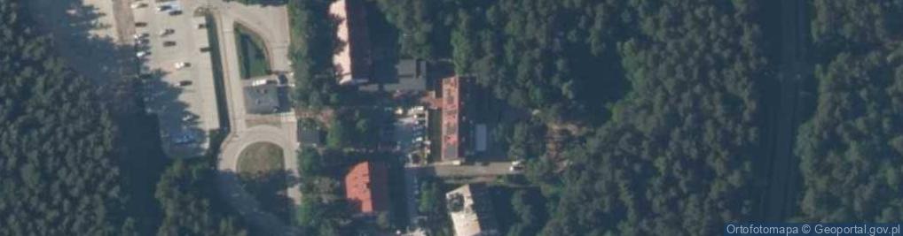 Zdjęcie satelitarne Pielęgniarski Dom Opieki Leśna Oaza