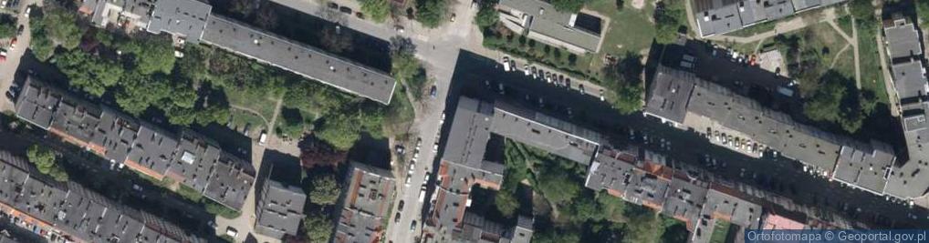 Zdjęcie satelitarne Pieniawska J., Wrocław