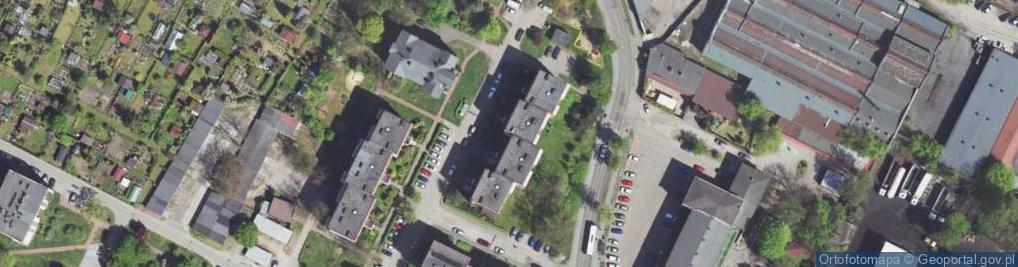 Zdjęcie satelitarne Piesak Zbigniew Alu-Styl