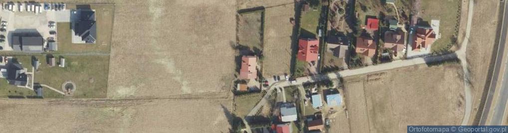 Zdjęcie satelitarne Pietraszek Włodzimierz Ewa Pietraszek Enero Usługi Projektowe