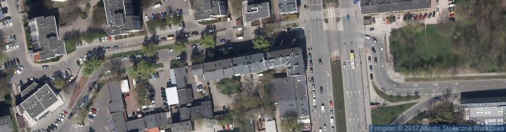 Zdjęcie satelitarne PiK Usługi It i Foto Piotr Kamecki