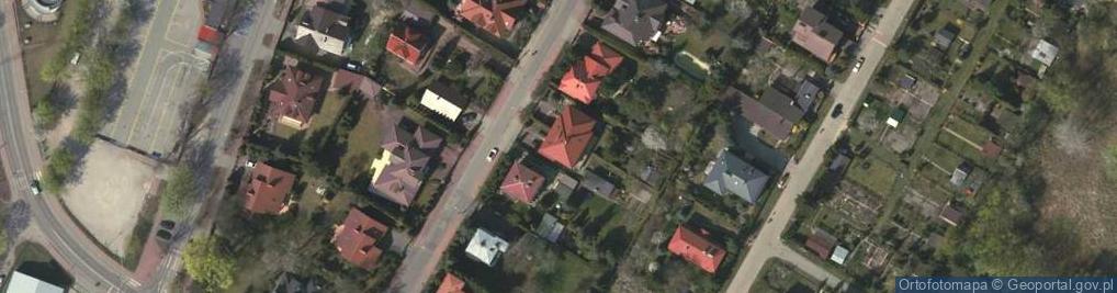 Zdjęcie satelitarne Piotr Aksamit Biuro Geodezyjne Goeplan Przedsiębiorstwo Usług Geodezyjno Kartograficznych Piotr Aksamit Marek Lubański