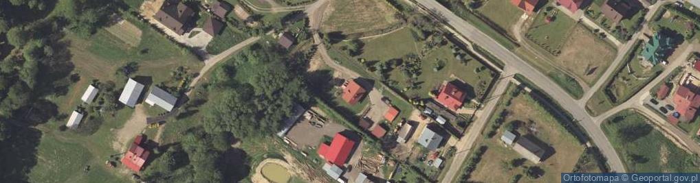 Zdjęcie satelitarne Piotr Duda - Usługi Leśne, Roboty Ziemne