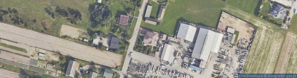 Zdjęcie satelitarne Piotr Fajdek Tral-Słupex