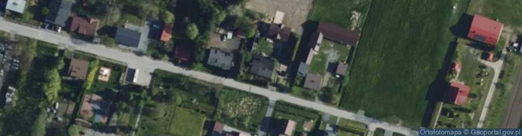 Zdjęcie satelitarne Piotr Gradowski - Działalność Gospodarcza