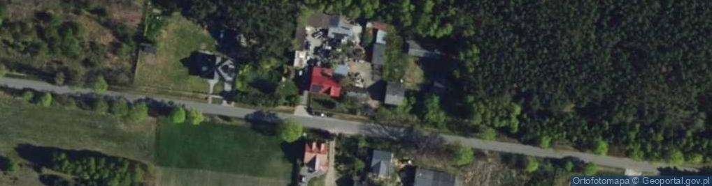 Zdjęcie satelitarne Piotr Herudziński.Blacharstwo, Lakiernictwo i Mechanika Pojazdowa