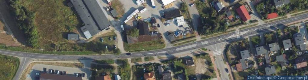 Zdjęcie satelitarne Piotr Hochel Materiały Budowlane, Elektryczne Usługi U Piotra