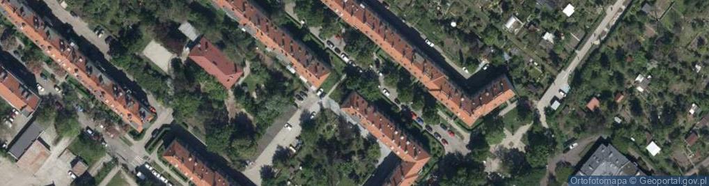 Zdjęcie satelitarne Piotr Jędrychowski Usługi Transportowe