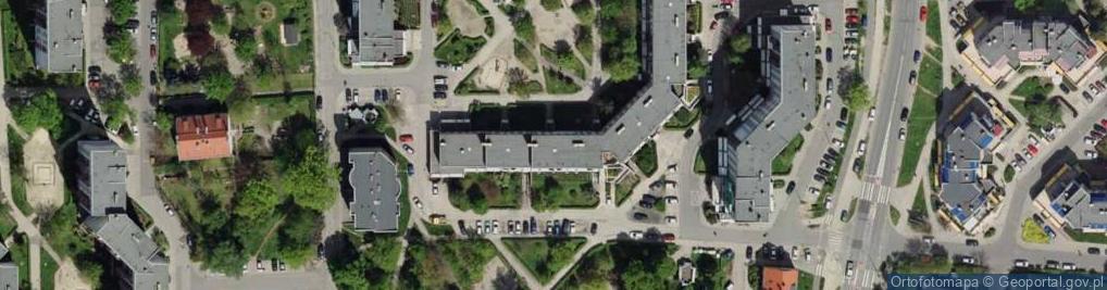 Zdjęcie satelitarne Piotr Kapuściński Eko-Struktury