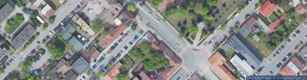 Zdjęcie satelitarne Piotr Krawczyk Zakład Krawiecki