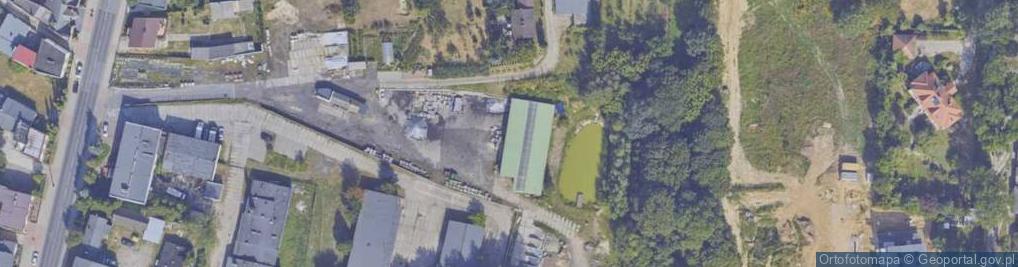 Zdjęcie satelitarne Piotr Łapkiewicz Przedsiębiorstwo Handlowo-Produkcyjno- Usługowe