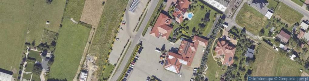 Zdjęcie satelitarne Piotr Maciołek Stacja Diagnostyczna Sam Stanisław Artur Piotr Maciołek