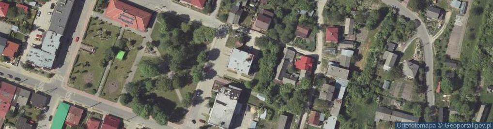 Zdjęcie satelitarne Piotr Majcher Niepubliczny Zakład Opieki Zdrowotnej Poradnia Zdrowia A Sołtys M Majcher M Klecha P Majcher