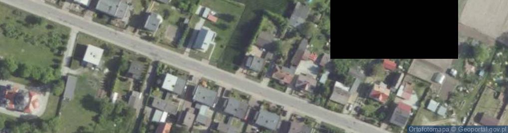Zdjęcie satelitarne Piotr Niedbała Handel Obwoźny