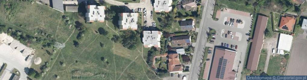 Zdjęcie satelitarne Piotr Ochendowski - Działalność Gospodarcza