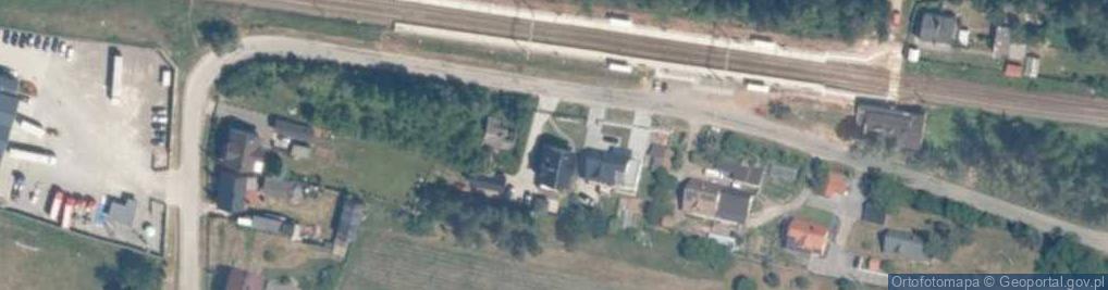 Zdjęcie satelitarne Piotr Sieroń Wulkanizacja - Mechanika Pojazdowa