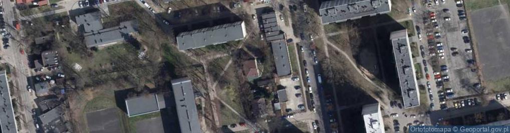 Zdjęcie satelitarne Piotr Sochacki Arko Przedsiębiorstwo Produkcyjne 93-237 Łódź Kruczkowskiego Leona 3B m.4