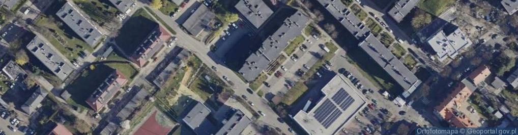 Zdjęcie satelitarne Piotr Szabat- Handel Obwoźny