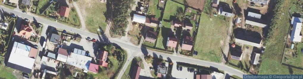 Zdjęcie satelitarne Piotr Wieczorek Przedsiębiorstwo Usługowo-Handlowo-Transport