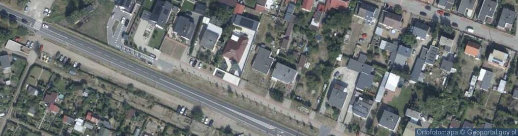 Zdjęcie satelitarne Piotr Wiśniewski Piotrex Zakład Ogólnobudowlany