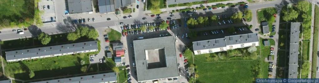 Zdjęcie satelitarne Piotrkowska Spółdzielnia Mieszkaniowa w Piotrkowie Trybunalskim