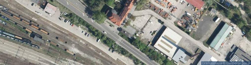 Zdjęcie satelitarne Pipelife - Skład fabryczny