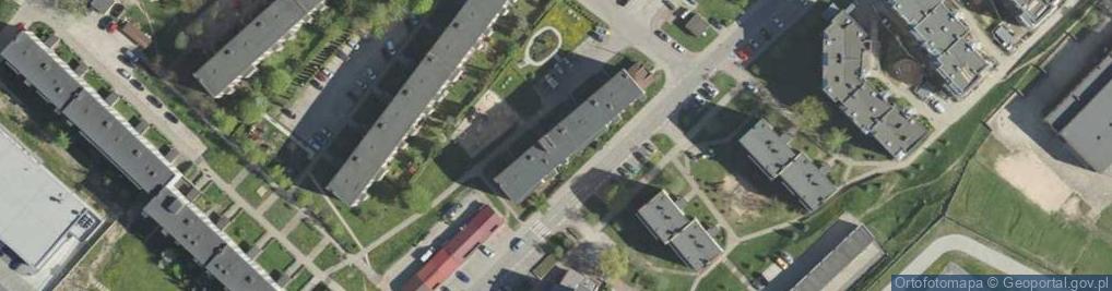Zdjęcie satelitarne Piramid